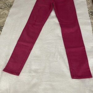 RRPC320 ERMANNO SCERVINO Jeans W29 Stretch Distress Garment Dye   Skinny New